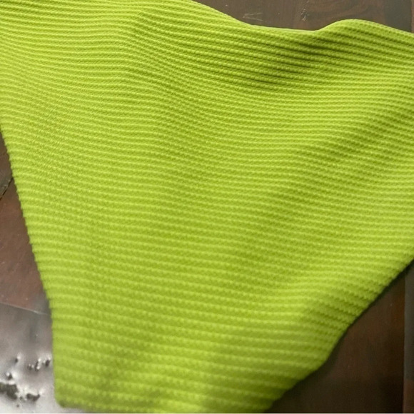 L Space Bikini Bottom women’s Size XL Green Ribbed - Picture 5 of 5